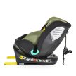 MONI SERENGETI I-SIZE 40-150СМ, 360° ISOFIX,NYAKPÁRNA, JÁTÉKKAL - ZÖLD