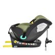 MONI SERENGETI I-SIZE 40-150СМ, 360° ISOFIX,NYAKPÁRNA, JÁTÉKKAL - ZÖLD