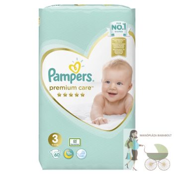 Pampers Premium Care pelenka 3-as,  6-10 kg 60 db