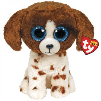TY BOOS plüssfigura MUDDLES -kutya- 15cm