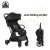 CANGAROO EASY FOLD AUTO CLICK SPORTBABAKOCSI 22 kg-ig - FEKETE