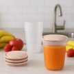 BabyOno tejtároló pohár 200ml- 9 db-os készlet 1028