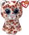 TY BOOS plüssfigura COCO - fehér leopárd- 15cm