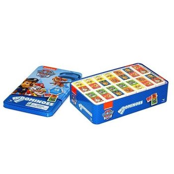 Mancs őrjárat fém dobozos domino