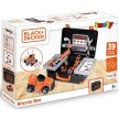 Smoby Black and Decker játék szerszámos láda autóval