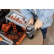 Smoby Black and Decker játék szerszámos láda autóval