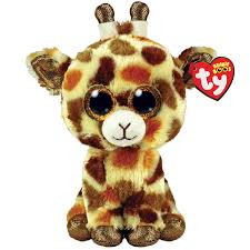 TY BEANIE BOOS plüssfigura STILTS- 15cm, zsiráf