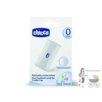 CHICCO Koszmó kefe - újszülött fejtető tisztításhoz