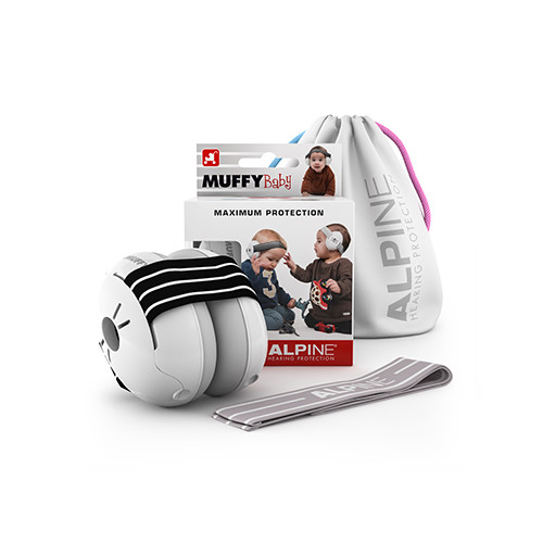 Alpine Muffy Baby fültok csecsemőknek fekete