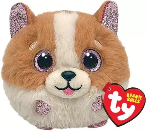 Ty Beanie Balls plüss figura Tanner - barna kutya