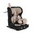 Moni SECURITY autósülés 76-150cm, ajándék plüss+nyakpárna - BEIGE