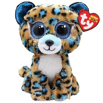 TY BEANIE BOOS plüssfigura COBALT- 15cm, leopárd
