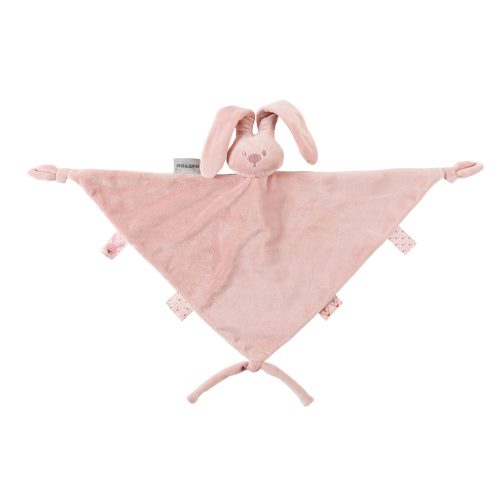 Nattou szundikendő plüss Lapidou Maxi - Nyúl pink