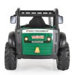 BO HARVEST elektromos traktor, 2 motoros - ZÖLD