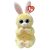 Ty Beanie Bellies plüss figura CREAM, 15 cm - sárga nyuszi