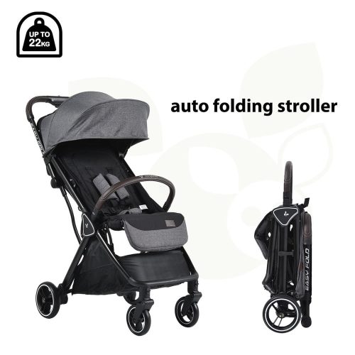 CANGAROO EASY FOLD AUTO CLICK SPORTBABAKOCSI 22 kg-ig - SZÜRKE