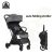CANGAROO EASY FOLD AUTO CLICK SPORTBABAKOCSI 22 kg-ig - SZÜRKE
