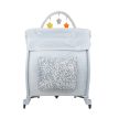 Asalvo Complet utazóágy pelenkázóval - Nordica Grey