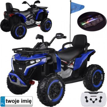 XXL Elektromos quad ATV Racing Off Road - kék