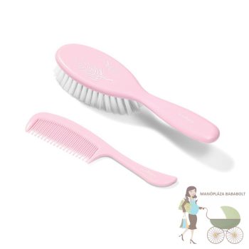   BabyOno fésű-kefe szuperpuha sörtékkel 569/03 rózsaszín