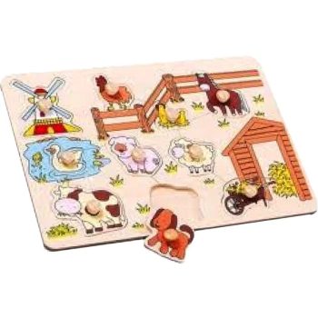 Fogantyús fa puzzle Tanya