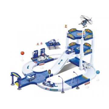 Játék autó,parkolóház,állomás